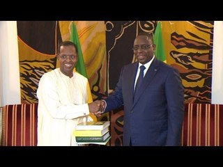 Audience au Palais :  Sidi Lamine NIASS rencontre Macky SALL