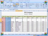 MS Excel 2007 Tutorial in Hindi   Home Tab Cells B & Editing Block e