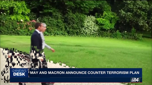 i24NEWS DESK | May and Macron announce counter terrorism plan | Tuesday, June 13th 2017