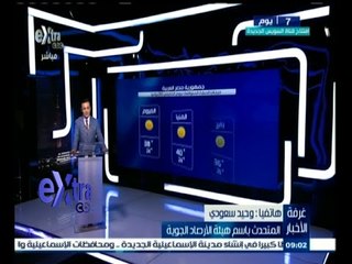#غرفة_الأخبار | حالة الطقس ودرجات الحرارة ليوم 30 يوليو 2015