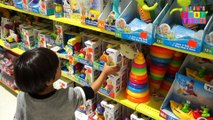 Toy Store Visit - Hot Wheels, Thomas Train, Monster Trucks, Minions, Police Car - Part 03
