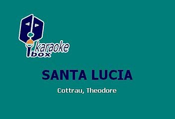Luciano Pavarotti - Santa Lucía (Karaoke)