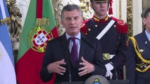 Argentina y Portugal se comprometen a lograr alianza Mercosur-UE