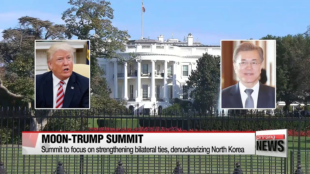 Presidents Moon, Trump to hold summit at White House on June 29-30