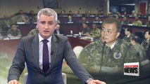 President Moon visits South Korea-U.S. Combined Forces Command