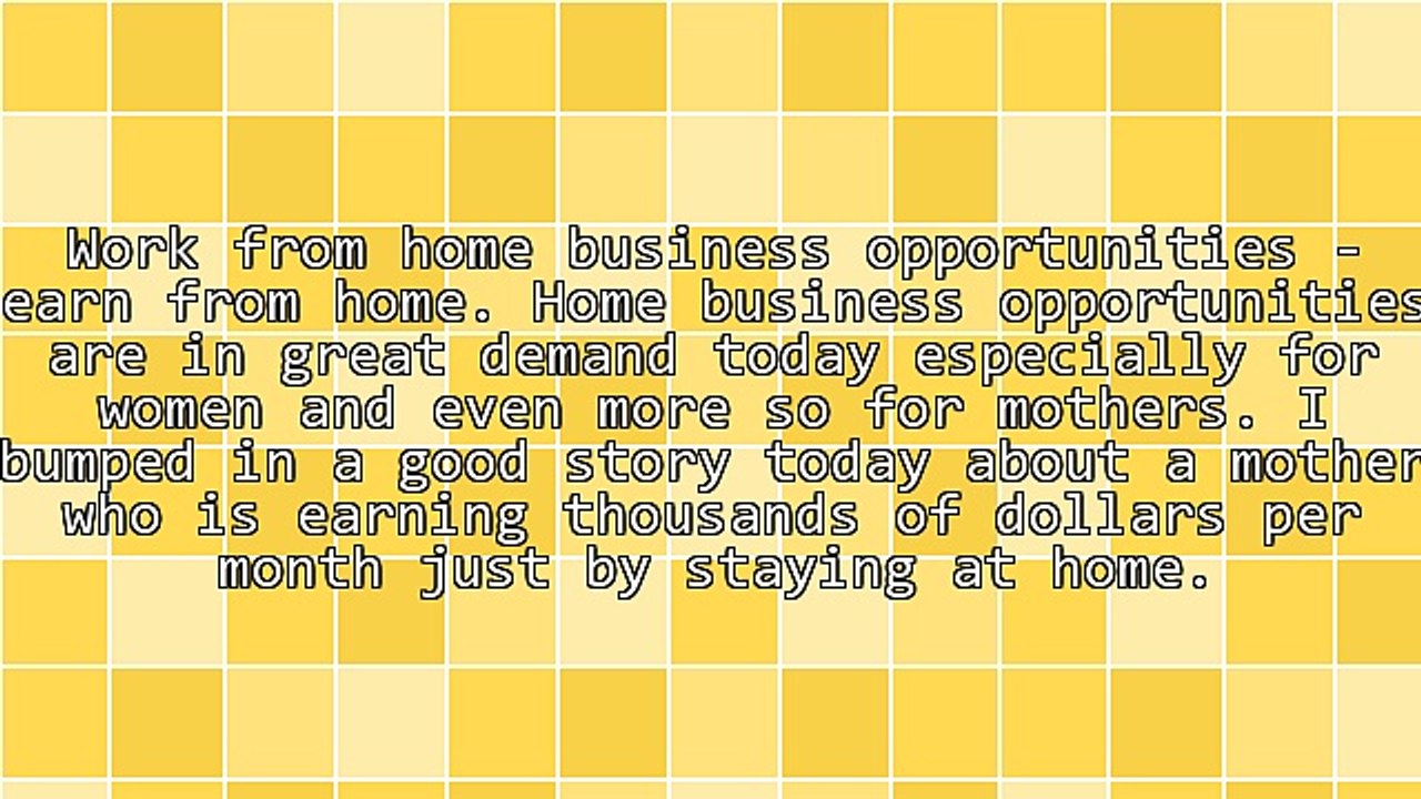 Women's Choice - Home Business Opportunities