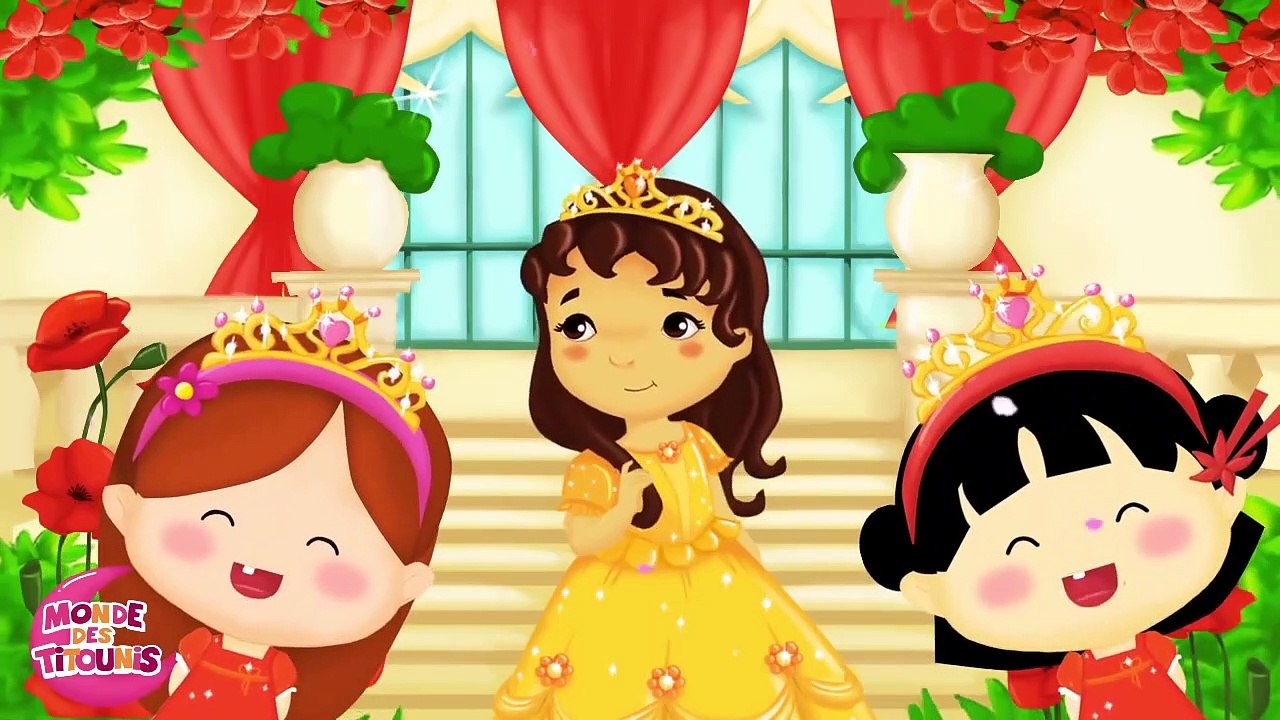 La famille des doigts - Comptines version Princesse - Titounis - Finger F