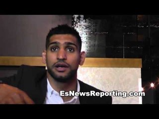 amir khan on building schools in pakistan india Gambia helping pacquiao in philippines