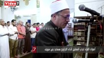أصوات القراء تجذب المصلين لأداء التراويح بمساجد بنى سويف