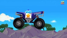Monster Trucks _ Police Monster Truc