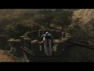 Altaïr démontre ses talents d'acrobate