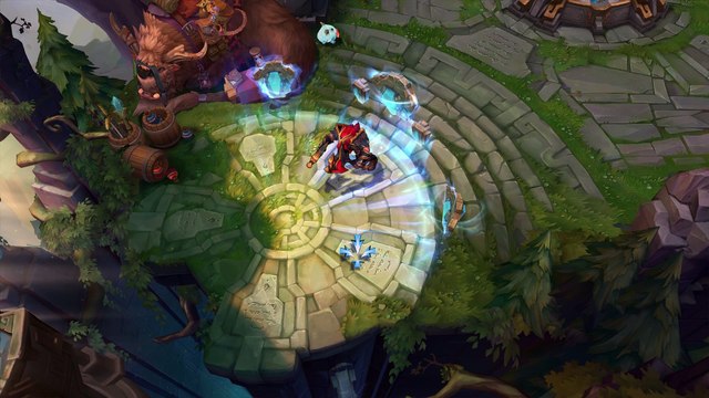 SKT T1 Olaf - Aperçu Skin League of Legends