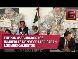 Decomisan en Jalisco medicamentos apócrifos