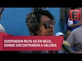 Madre de Valeria acusa de omisión de las autoridades