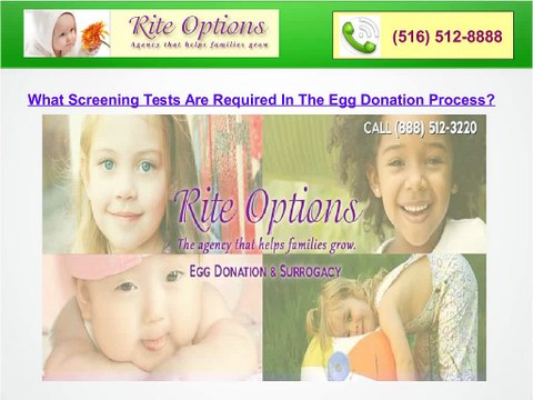 What Screening Tests Are Required In The Egg Donation Process