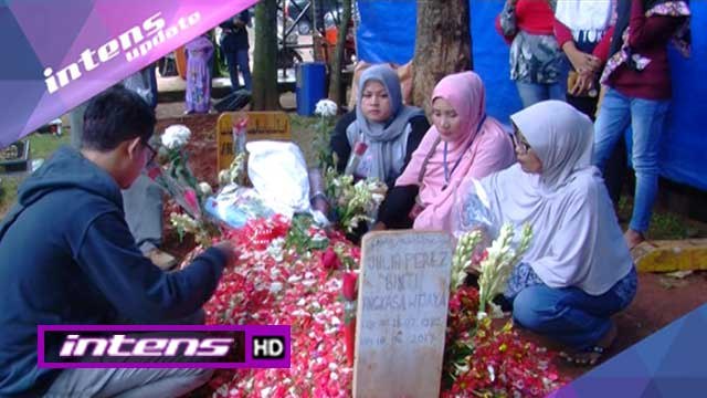 4 Hari Meninggal, Masih Banyak yang Datang ke Makam Jupe - Intens 14 Juni 2017