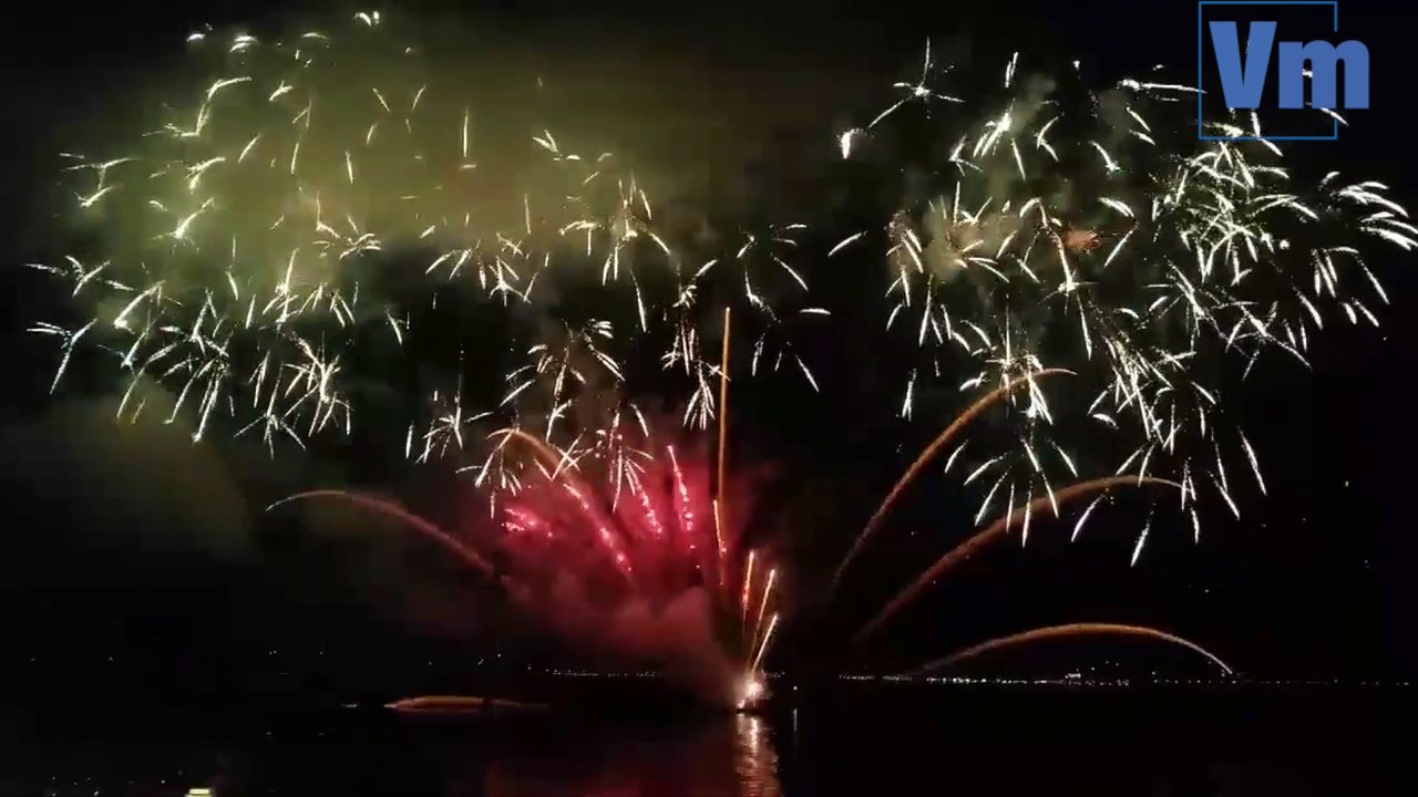 Le feu d'artifice de la Giraglia illumine le golfe de Saint-Tropez