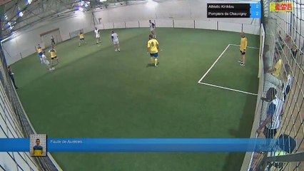 Faute de Aurélien  - Athletic Kiniktou Vs Pompiers de Chauvigny - 13/06/17 21:00 - Ligue 2