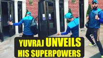 ICC Champions trophy: Yuvraj Singh unveils his superpowers , Watch video | Oneindia News