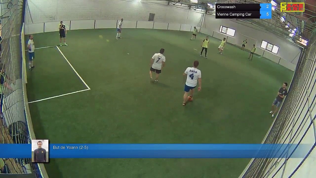 But de Yoann (2-5) - Crocowash Vs Vienne Camping Car - 13/06/17 20:34 - Ligue 4 - Poitiers Game Parc
