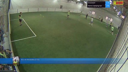 But de Alexandre  (2-14) - Crocowash Vs Vienne Camping Car - 13/06/17 20:34 - Ligue 4