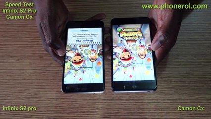 Speed Test  Camon S2 Pro