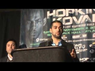 Sadam Ali post Fight Press Conference EsNews