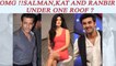 Salman Khan, Katrina Kaif and Ranbir Kapoor under one roof, Know what happened | FilmiBeat