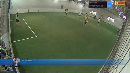 But de Cédric  (3-27) - Crocowash Vs Vienne Camping Car - 13/06/17 20:34 - Ligue 4