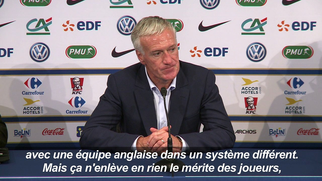 Football: la France bat l'Angleterre 3-2 en match amical