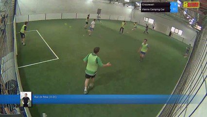But de Max (3-31) - Crocowash Vs Vienne Camping Car - 13/06/17 20:34 - Ligue 4 - Poitiers Game Parc