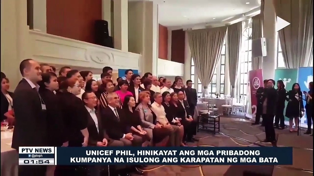 UNICEF Philippines, hinikayat ang mga pribadong kumpanya na isulong ang karapatan ng mga bata
