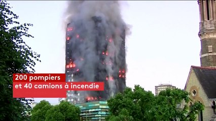 Londres : "C'était un feu vraiment horrible", témoigne une riveraine du gigantesque incendie