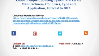 People Counting System Market Growth Prospects and Development Outlook by 2022