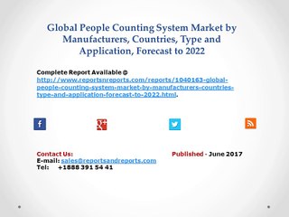 People Counting System Market Growth Prospects and Development Outlook by 2022