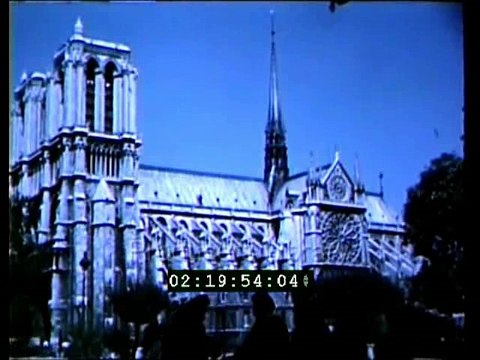 cattedrale di notre dame 1949s