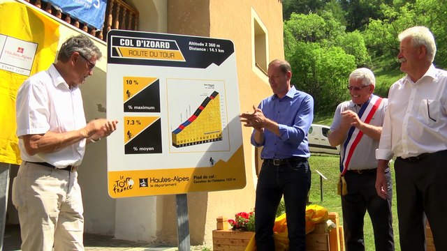 Le Col de l'Izoard labélisé Route du Tour de France