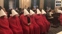 NARAL Activists Wear ‘The Handmaid's Tale’ Costumes At Pro-Choice Protests