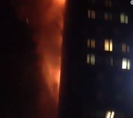 'She Needs Help Up There' - Locals Arrive at Scene of Tower Fire