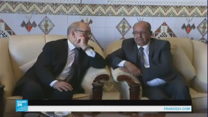 زيارة خاطفة لوزير الخارجية الفرنسي إلى الجزائر