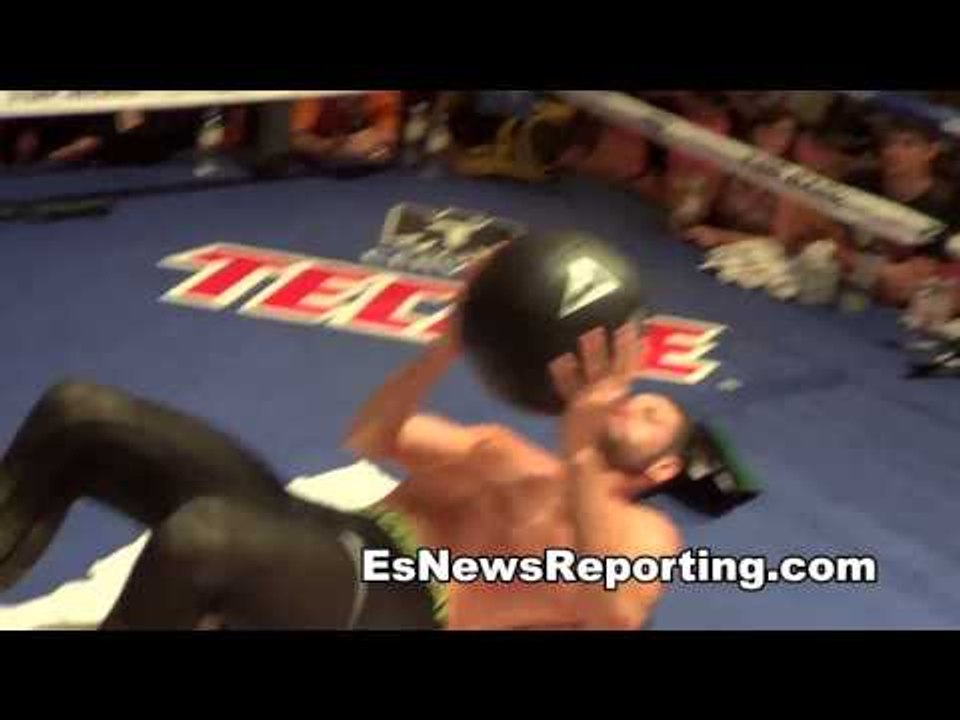 chris algieri fitness workout pacquiao vs algieri EsNews boxing