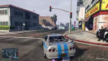 Grand Theft Auto 5: When you need to wash your car but your girl sais she's home alone.