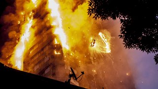 Video ,'A number of fatalities' confirmed as huge blaze 'sparked by a faulty FRIDGE' engulfs 27-storey London tower bloc