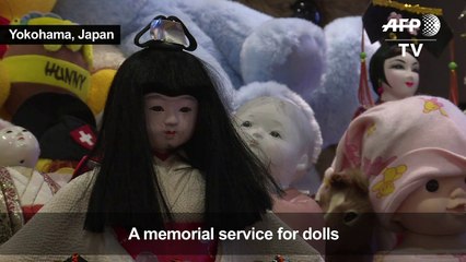 Dolls get 'soul sendoff' for the afterlife in animist Japan