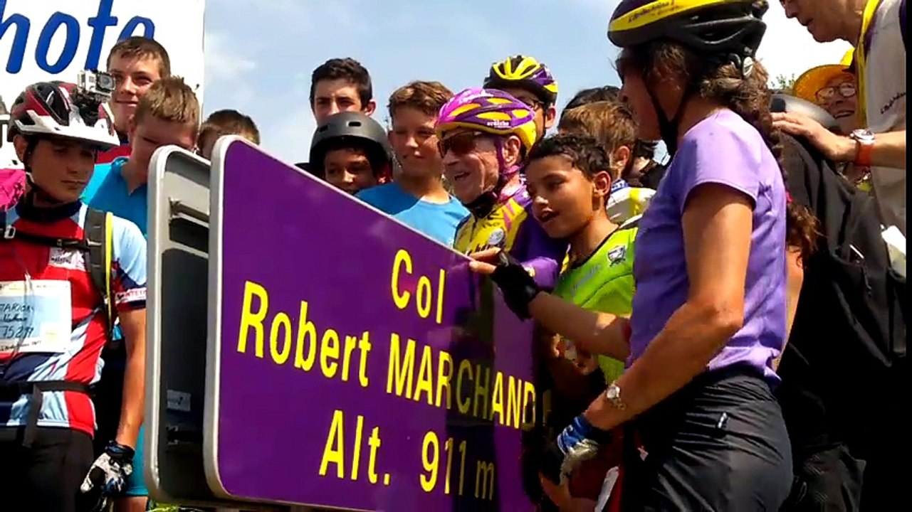 Au col Robert Marchand
