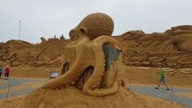 Sculptures de sables géantes au Danemark ! Pas comme à la plage LOL