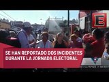 Reportan bloqueos de militantes del PRI en Veracruz