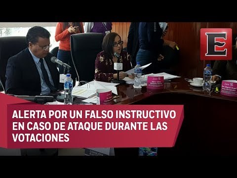 Elecciones 2017: IEEM pide a electores no dejarse amedrentar