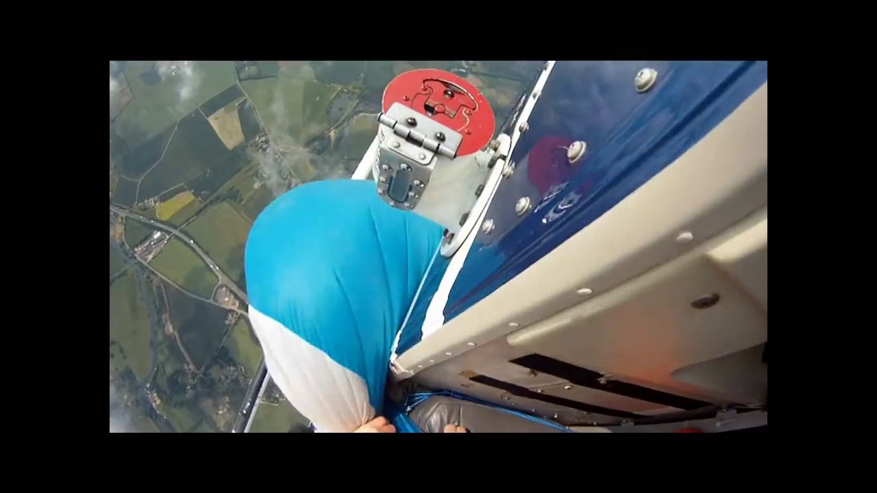 Quand ton parachute se prend dans l'hélicoptère !! FAIL