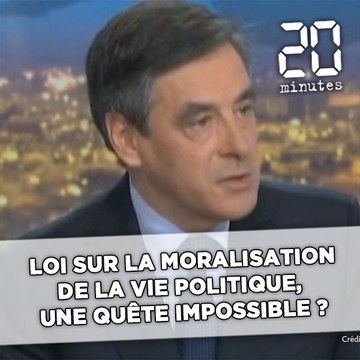 La moralisation de la vie politique, une quête impossible ?
